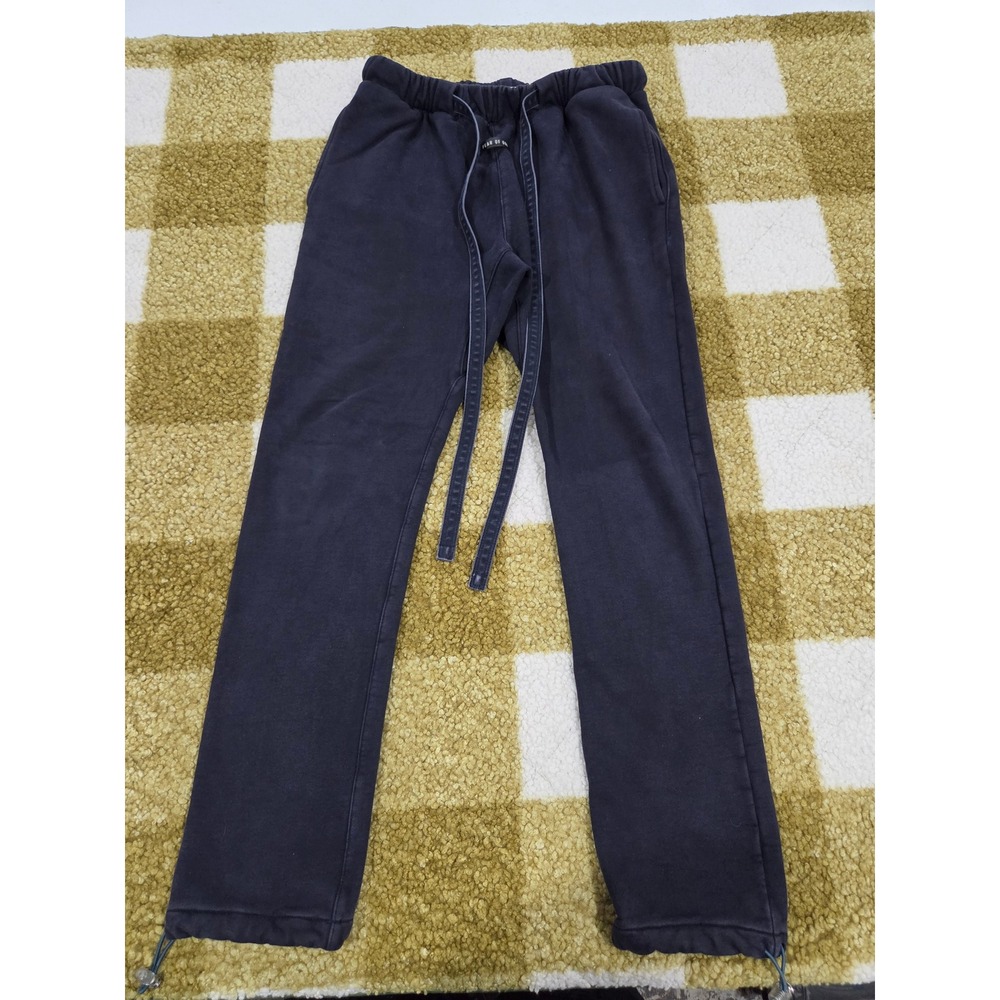 Fear of God Sixth Collection Core Sweatpants Faded Black Navy Medium Drawstring